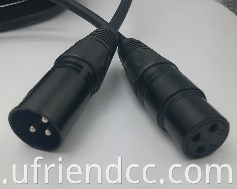 dmx signal audio video cable 1m 2m 3 Pin Xlr Male To Female Cable Connector Microphone Dmx Cable